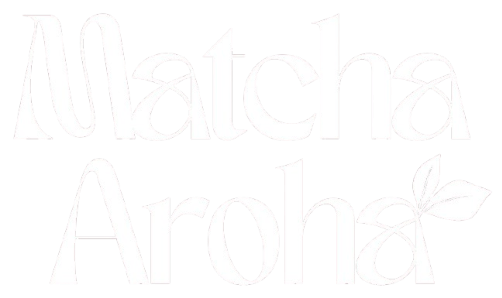 Matcha logo white